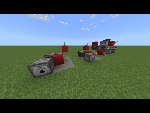 Minecraft Bedrock - A Quick Double Pulse