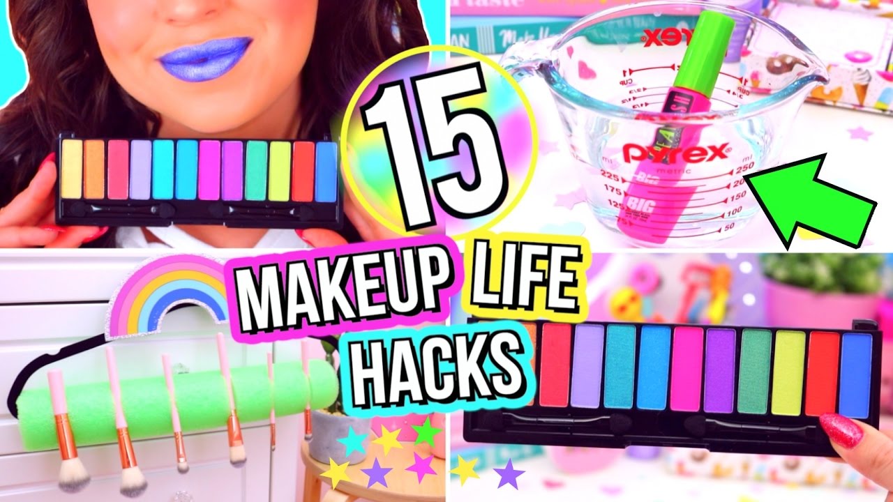 15 Makeup Life Hacks Everyone Should Know! Simple Beauty ...