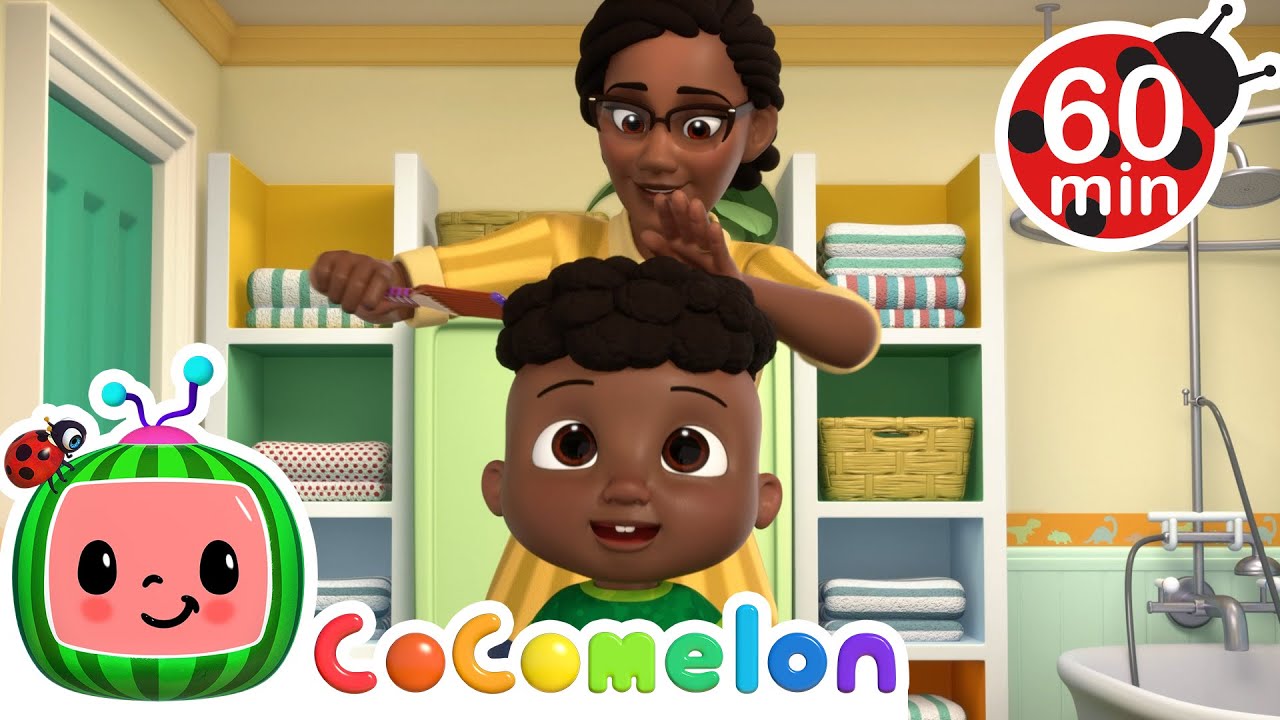 Hair Wash Day | Let's learn with Cody! CoComelon Songs for kids - YouTube