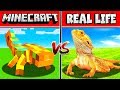 REAL VS FAKE MINECRAFT CHALLENGE!