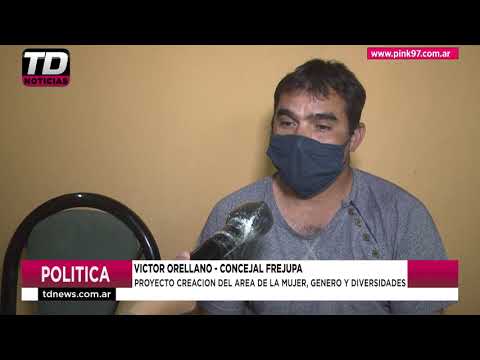 VICTOR ORELLANO   CREACION DEL AREA DE LA MUJER, GENERO Y DIVERSIDADES 30 09 20