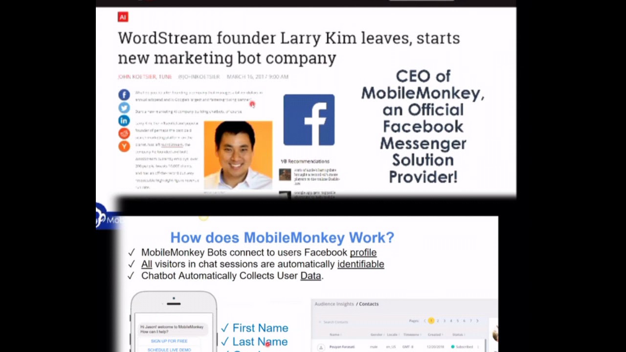 MobileMonkey Bot Solution
