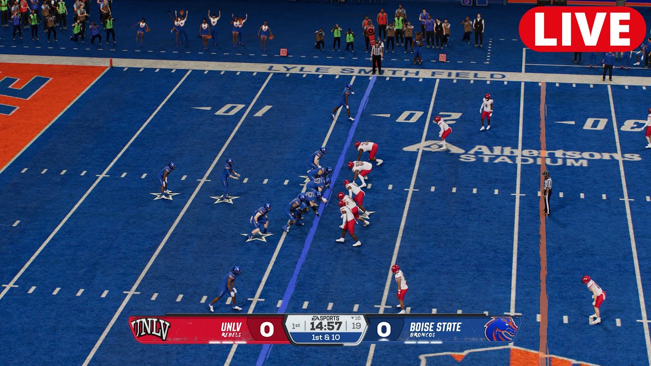 Boise State Broncos vs.UNLV Rebels Full Game | 2025 NCAAF Mountain West ...