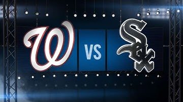 6/8/16: Nats hit four homers to spoil Shields