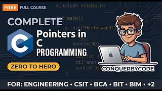 C Programming #16: Pointers Variables in C | for Engineering, CSIT, BCA, BIT, & BIM Students