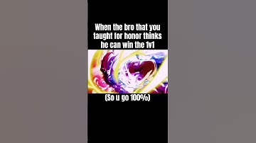 When Bro thinks he can win the 1v1 #forhonormemes #forhonor #1v1 #dragonballsuper #ultrainstinct