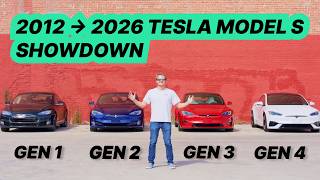 All Tesla Model S Years Compared (2012 to 2026) A Tesla Model S