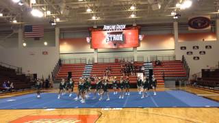 Stvm cheer ohio cheerleading highschool state championships in bowling green. Go Irish!