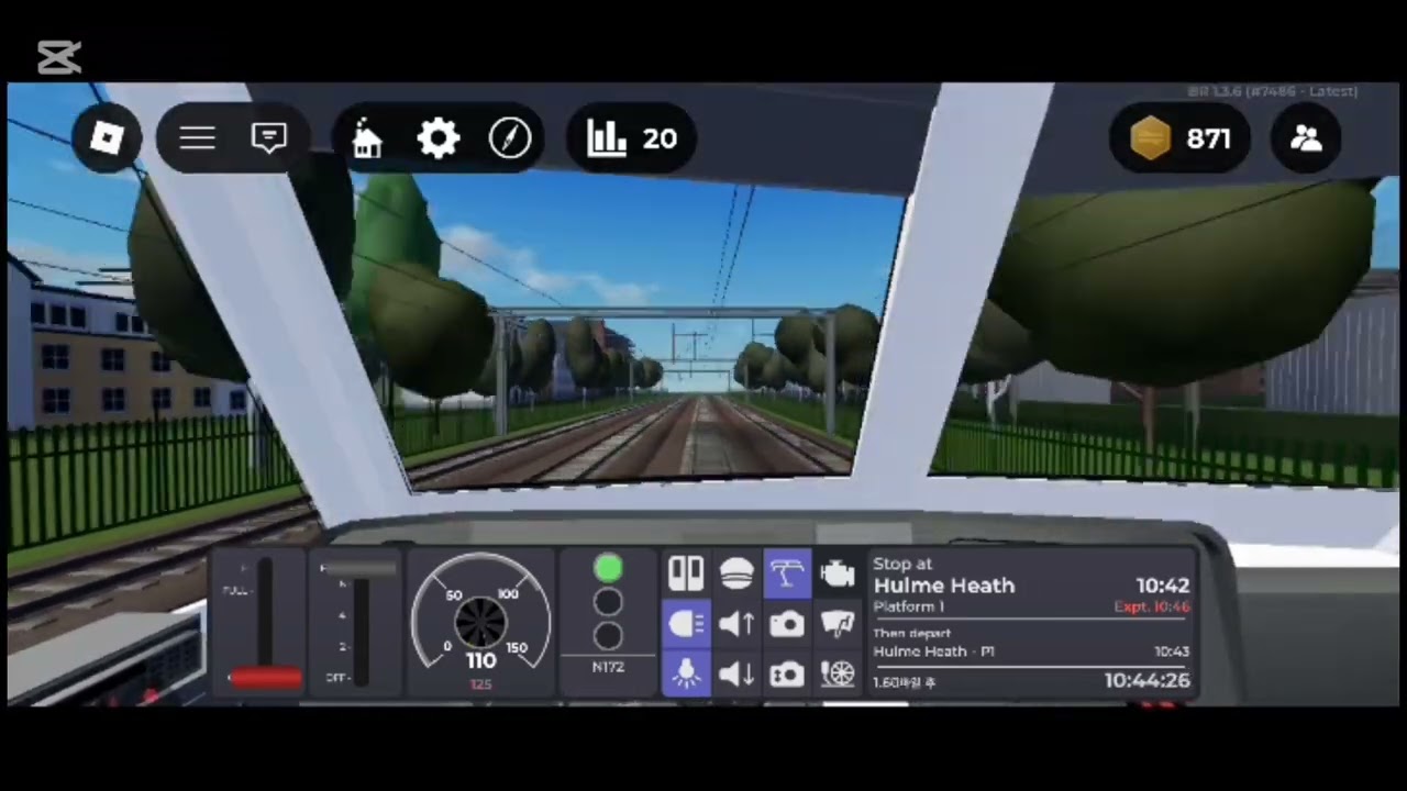 Roblox British Railway The Main Line Leaton → Norrington 4X