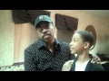 Jacob Latimore with Bishop Darrell Hines