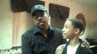 Celebrity Jacob Latimore with Bishop Darrell Hines Profile