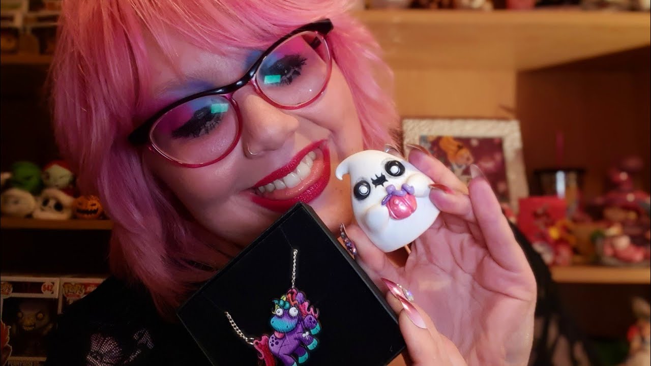 CREEPIES UNBOXING! 👻🎃🧙‍♀️🧟‍♀️🖤 AMAZING small shop! Handmade creatures.💖