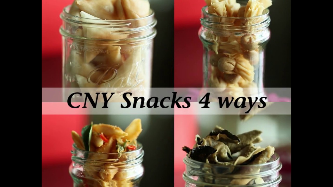 CNY Snacks 4 ways YouTube