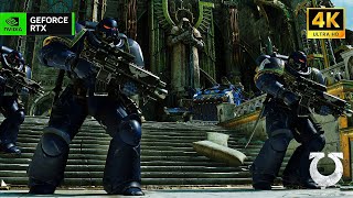 SPACE MARINE 2 - Ultramarines Primaris Intercessor Squads (4k PC ULTRA) 60 fps