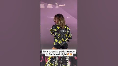 Thumbnail of Tyla performing in Paris just in time for the Olympics 2024 🔥  #sunfm #tyla #srilanka