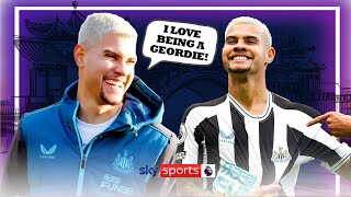 Bruno Guimaraes explains why he LOVES playing for Newcastle!