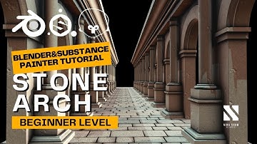 Game Asset | Stone Arch Blender/SubstancePainter/Marmoset