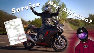 Kopiere ich DerMoji? | Meine Fireblade (SC77) war beim Service...