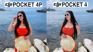 DJI Pocket 4P Vs DJI Pocket 4 Camera Test Comparison
