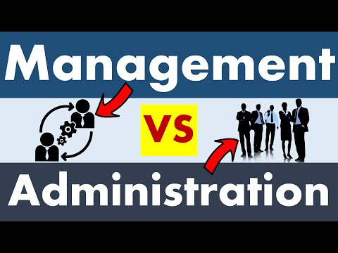 Differences between Management
