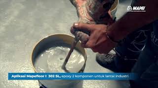 Mapefloor I 302 SL, epoxy 2 komponen untuk lantai industri