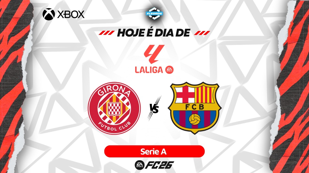 GIRONA FC x FC BARCELONA 🤖⚽ | La Liga IA vs IA | Simulação Realista no EA Sports FC 26