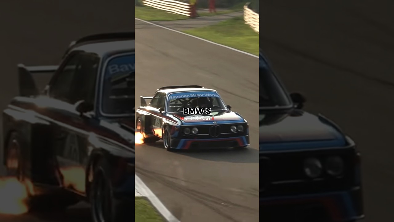 BMW made Batmobile-The CSL 3.0 BMW. 