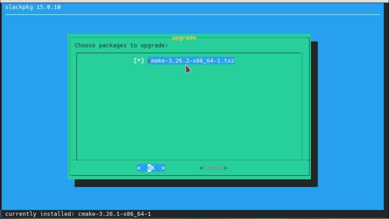 Upgrade cmake slackware youtube