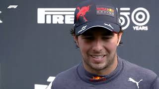 Sergio Perez | Post-Race Interview | 2022 Dutch Grand Prix