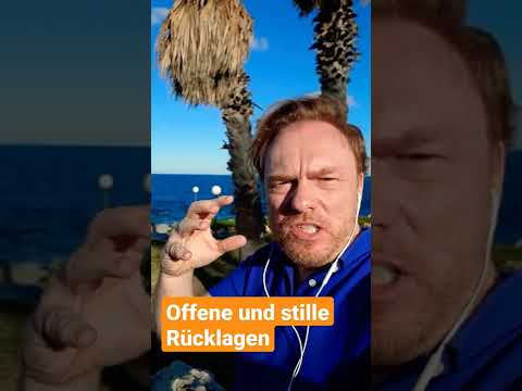 Rücklagen - offene