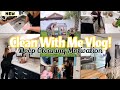 CLEAN WITH ME VLOG! Entire house deep cleaning &amp; extreme cleaning motivation 2023