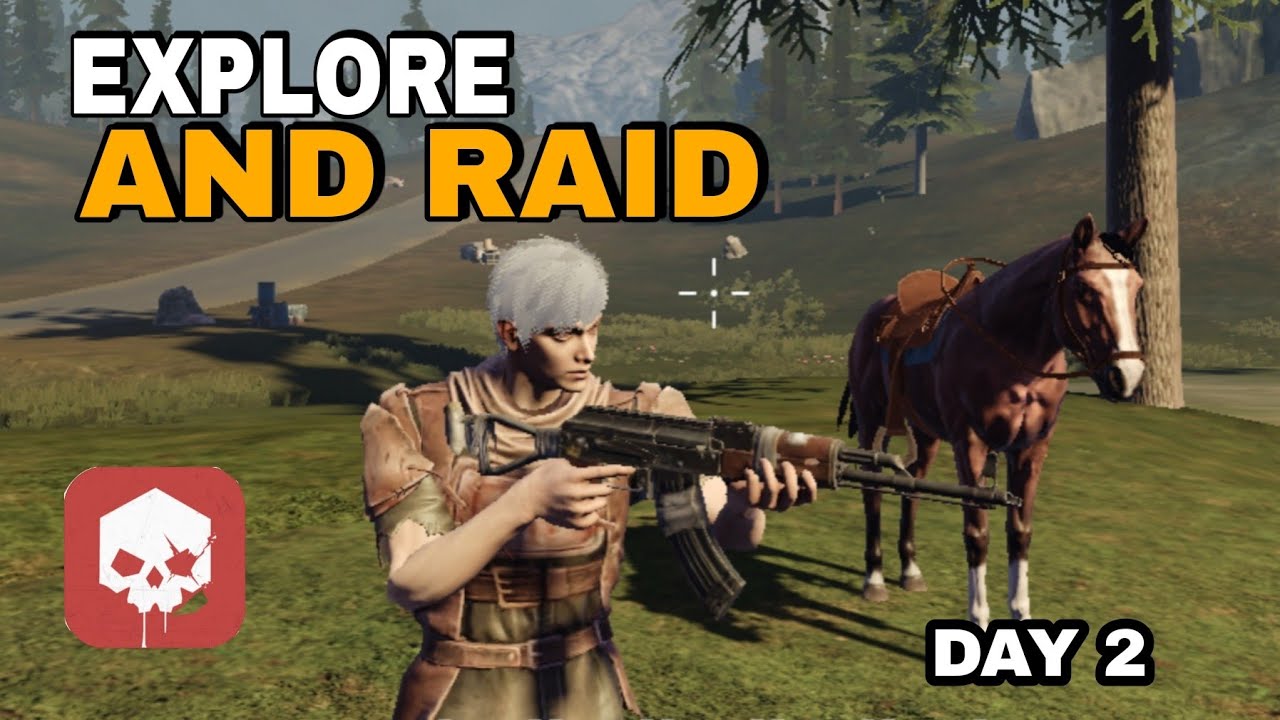 Exploring the Monuments and raid some base (EP2) Project evo