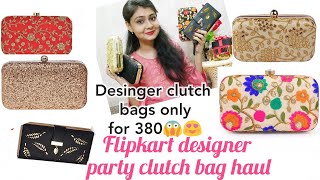 Flipkart box clutch haul, Flipkart bag haul under 500, Flipkart high rating clutch bags