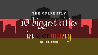 10 biggest german cities (current)