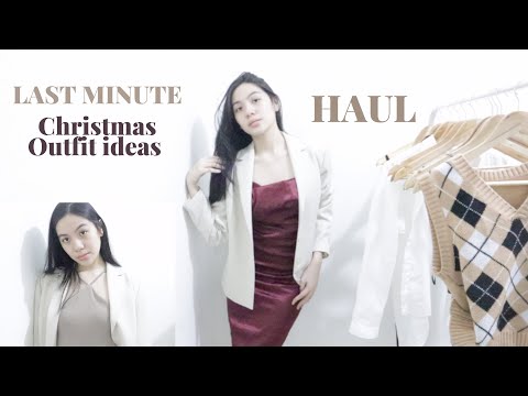 LAST MINUTE Christmas outfits inspo