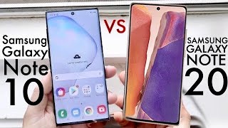 Samsung Galaxy Note 20 Vs Samsung Galaxy Note 10! (Quick Comparison)