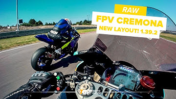 NEW LAYOUT Cremona Circuit! Ducati Panigale V4 Onboard | 1:39 Laptimes | Gasss.eu | FPV | TGP