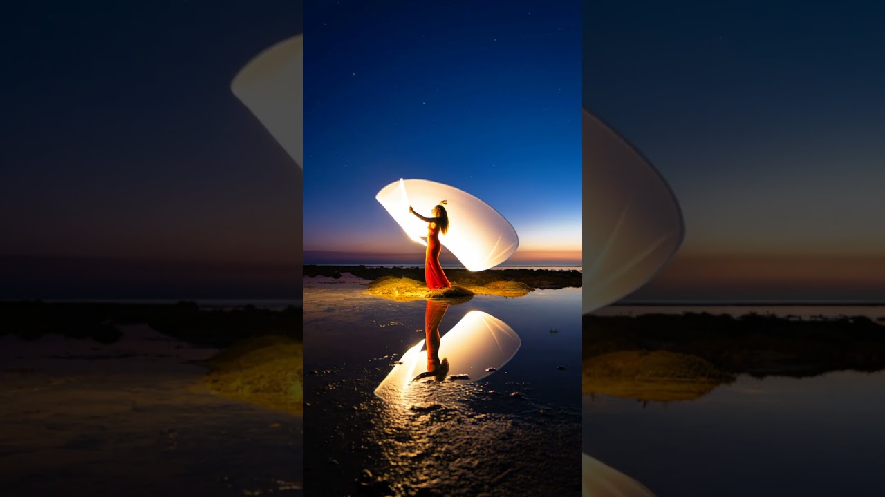Crimson in the Cobalt Hour: Marzia and the Living Light
