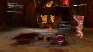 DOOM PS4 TDM map: Sacrilegious