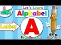 اناشيد الروضة - تعليم الاطفال - الحروف الانجليزية - بدون موسيقى -  ABC for kids - Letter ( A)