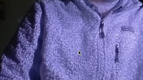 Infrared view of the Structure Sensor scanning