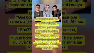 Download Lagu Raffi ahmad, irwansyah, laudya cynthia bella mereka dulu pernah hubungan #beritaartis #masukberanda MP3
