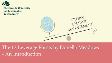 "The 12 Leverage Points by Donella Meadows - an Introduction" by Sebastian Lins