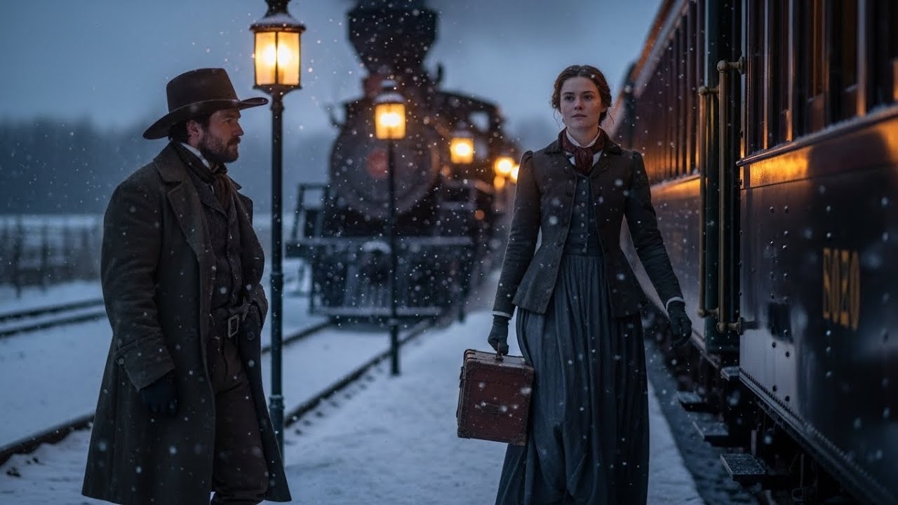 Его рождественская невеста, присланная по почте, прибывает с нераскрытым талантом, который спасае...