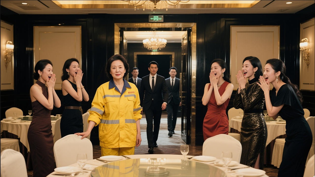 掃地阿姨參加同學會被嘲笑窮酸，沒想到她竟是首富母親，下秒她的兒子帶千億資產來撐腰！ #逆袭 #甜宠 #重生 #shortdramas  🍊   JDDJ