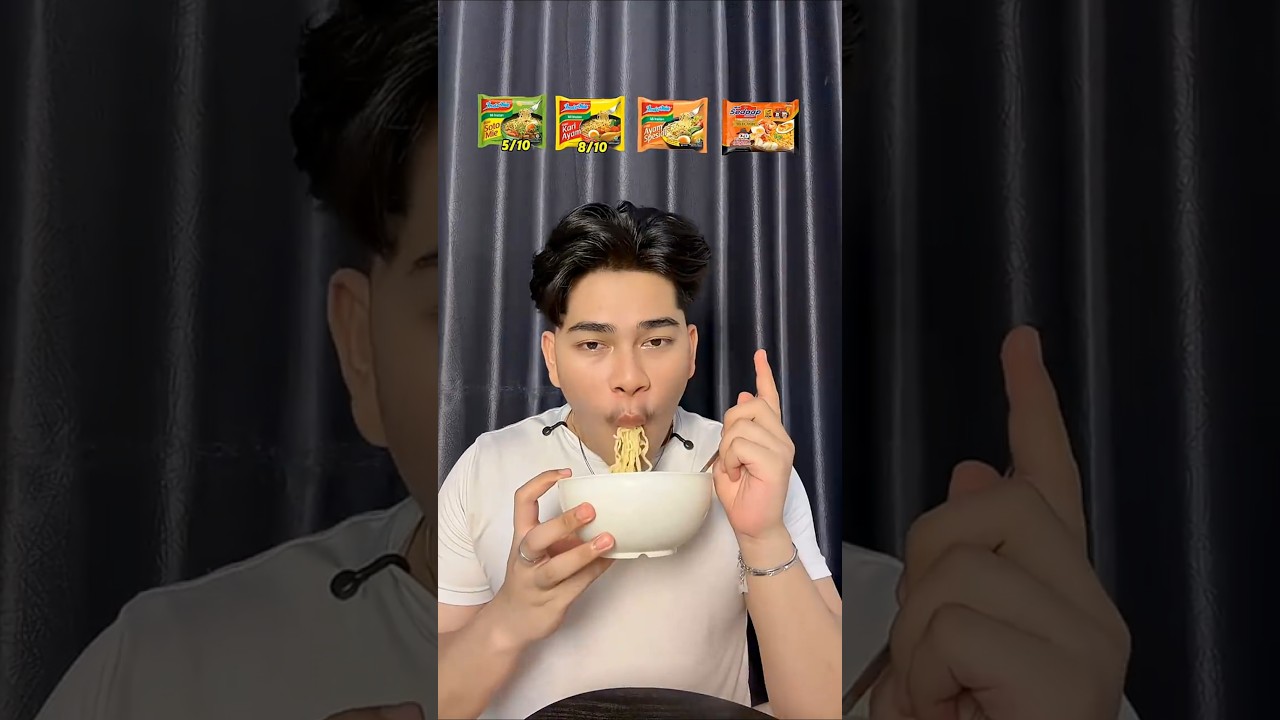 MIE KUAH, kalok mie kuah enak banget yah #makan #food #challenge
