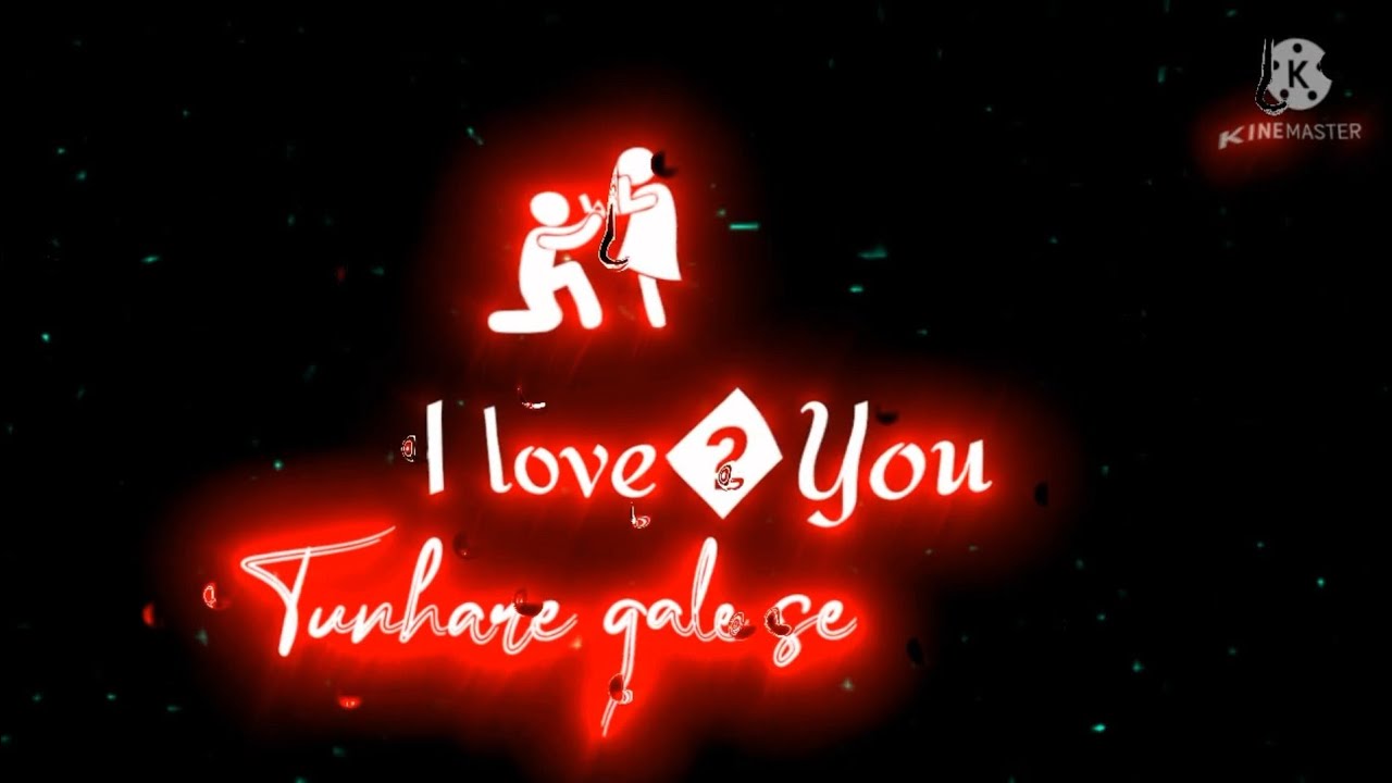 I Love You  Status 💞black Screen Status video 