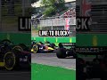 Driver gets DSQ&#39;d in last laps 🤯 for blocking the track! 🤣 in F1 My Team #f1shorts #shorts