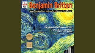 Les Illuminations, Op. 18: No. 3b, Antique
