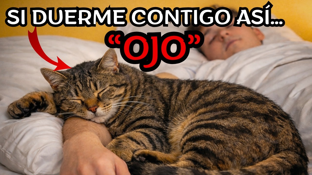 7 Mensajes Ocultos que tu Gato te Envía al Dormir en tu Cama: ¡El #7 es la que más te interesa